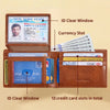 Slim RFID Genuine Leather Wallet