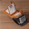 Crazy Horse Leather ID Card Holder - DOROCHEY