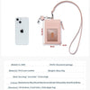 Leather ID Badge Holder with Lanyard - DOROCHEY