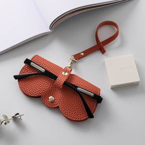 Premium Leather Sunglasses Case - DOROCHEY