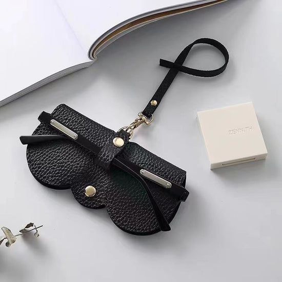 Premium Leather Sunglasses Case - DOROCHEY