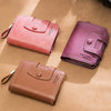 Vintage Oil - Wax Leather Trifold Wallet - DOROCHEY