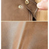 Vintage Oil - Wax Leather Trifold Wallet - DOROCHEY